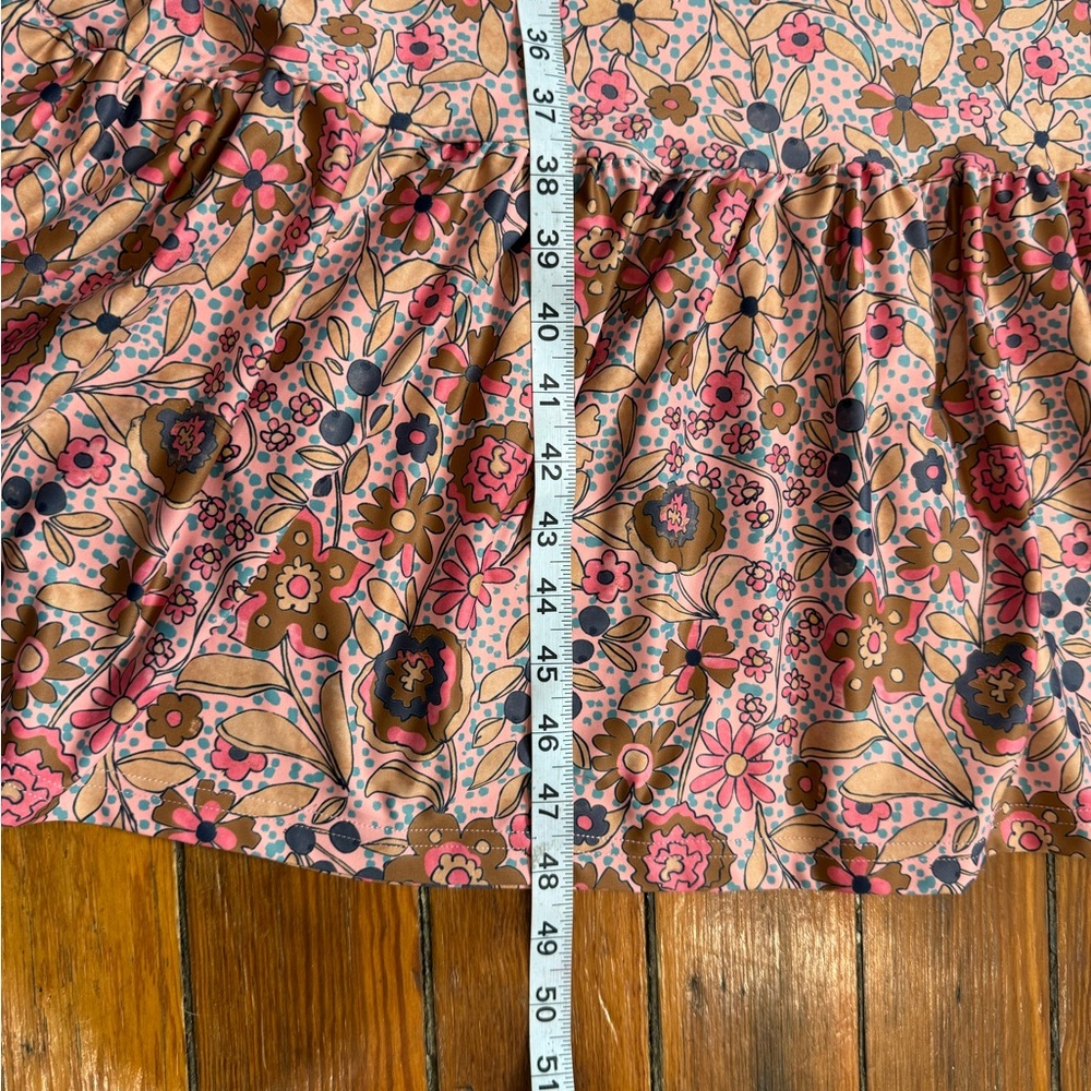Floral Puff-Sleeve Maxi Dress - Pink Multi - Picture 3 of 4